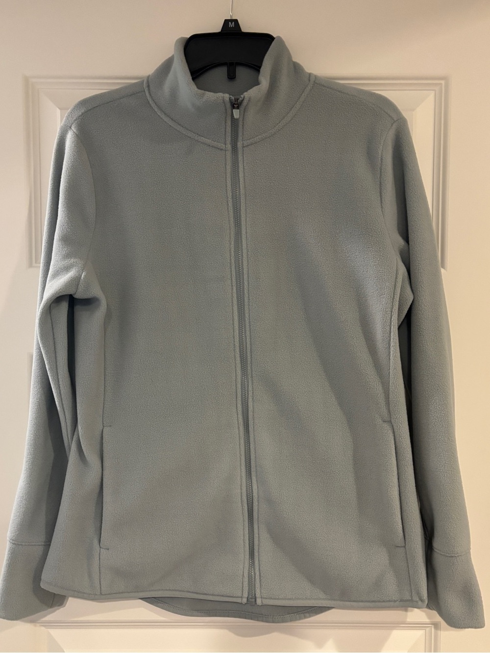 Get after It Fleece zip jacket. Sage Green